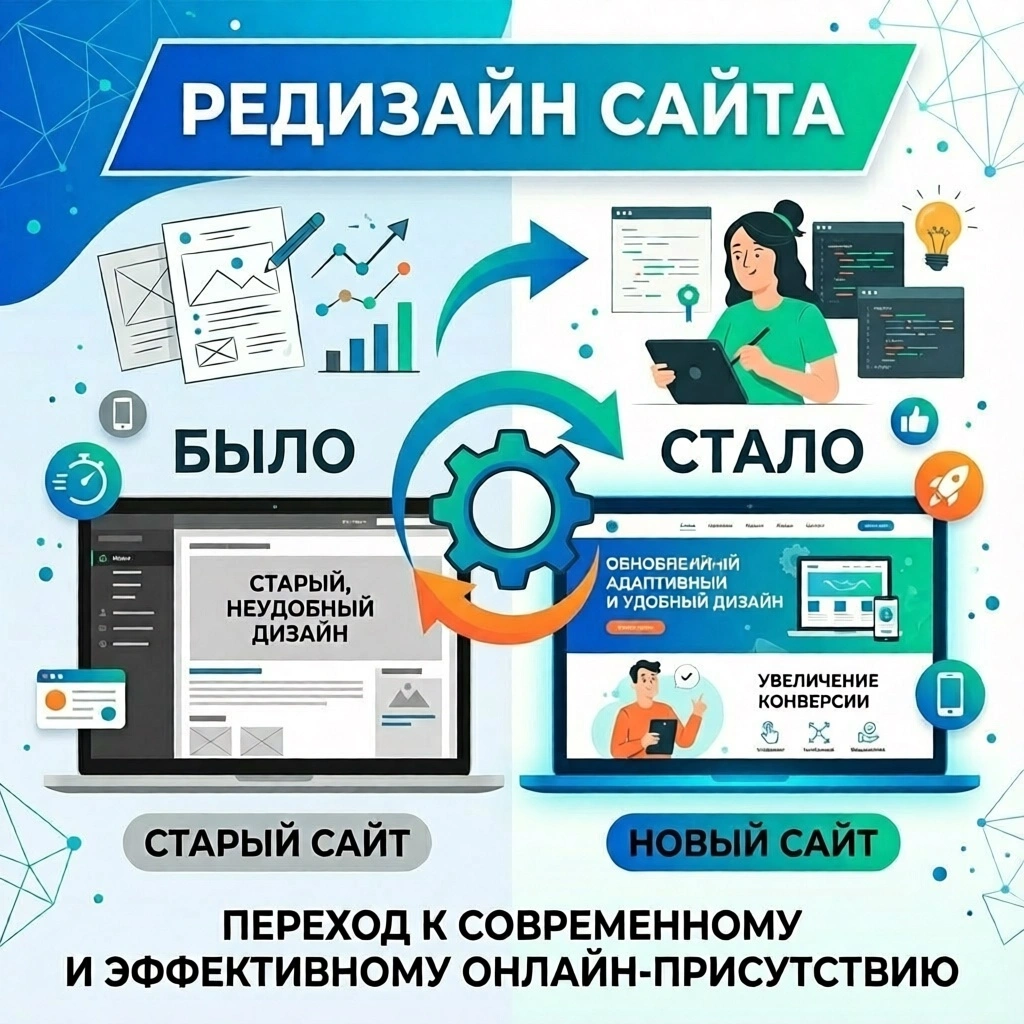 Редизайн сайта
